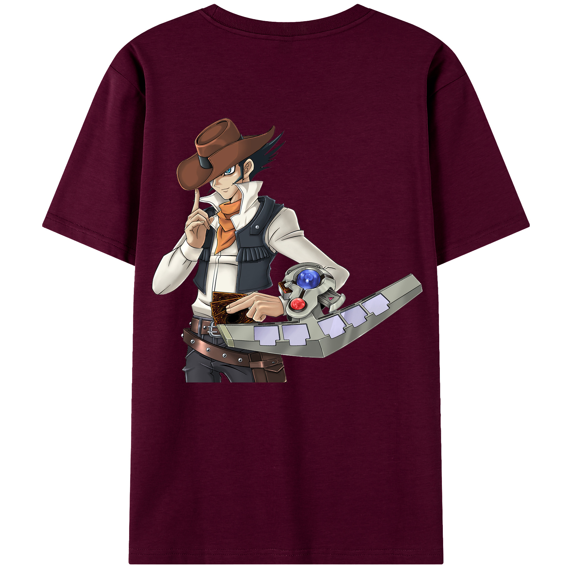 遊☆戯☆王 Yu-Gi-Oh! レディース半袖Tシャツ(バックプリント)